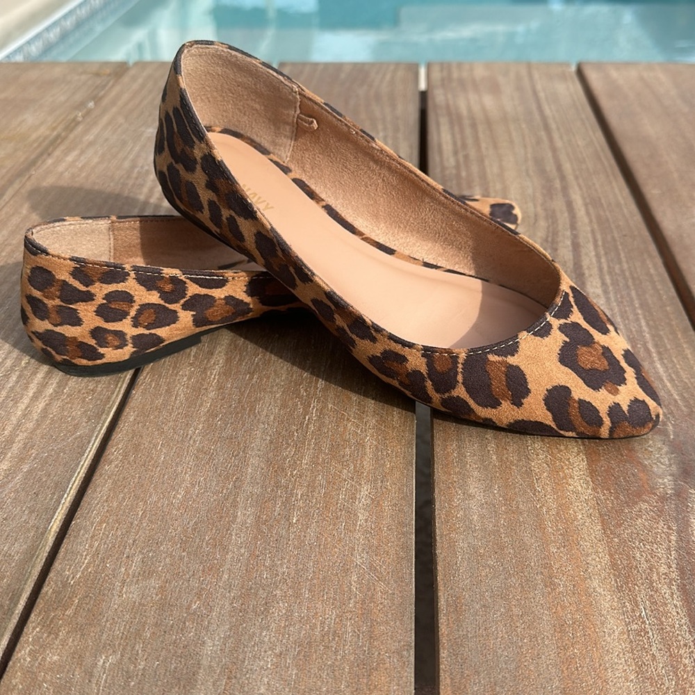 Old Navy Leopard Print ballet flats